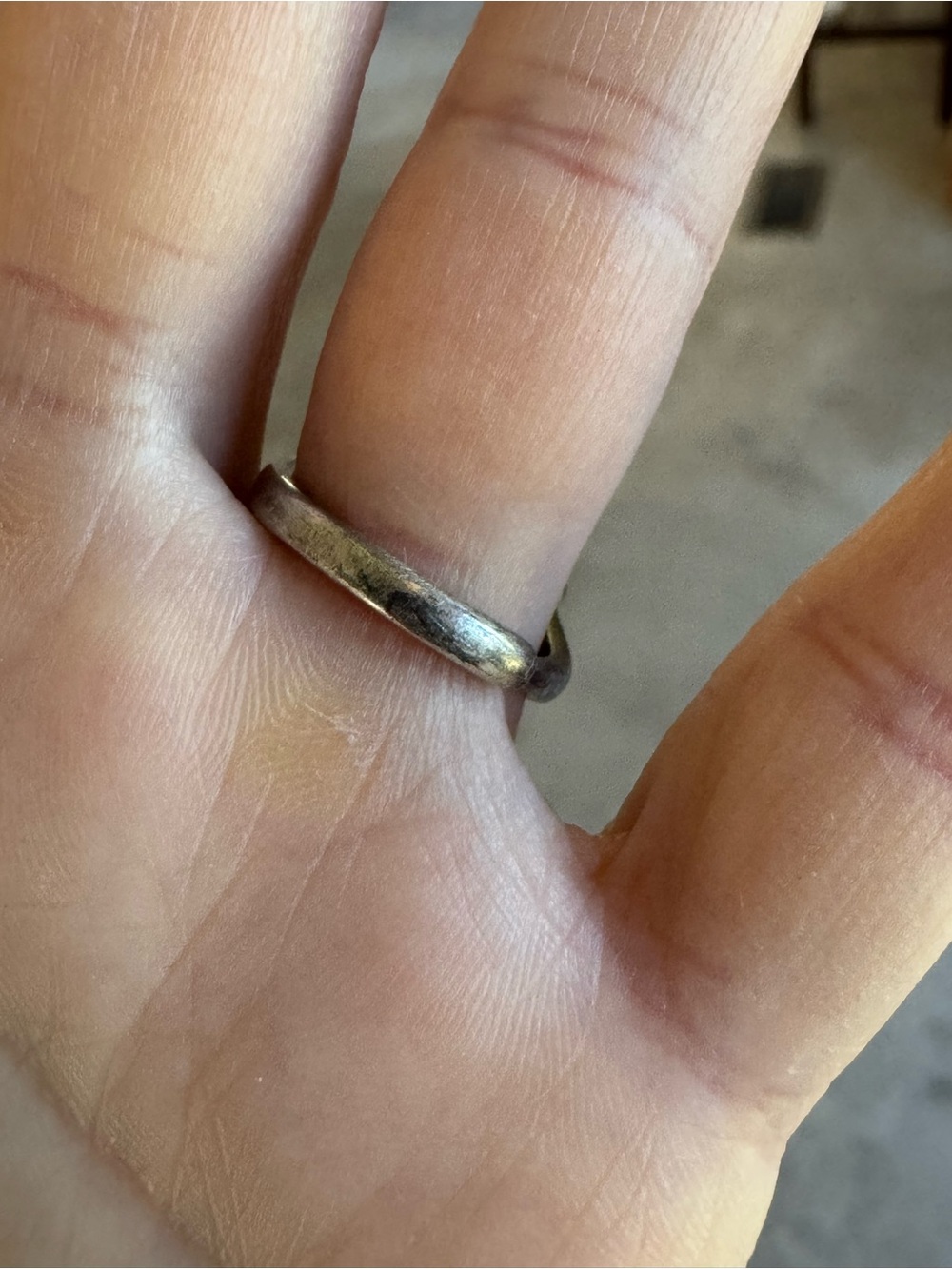 Oxidized Sterling Silver Vintage Frog Adjustable Ring Retro Frog Toad - Picture 6 of 7